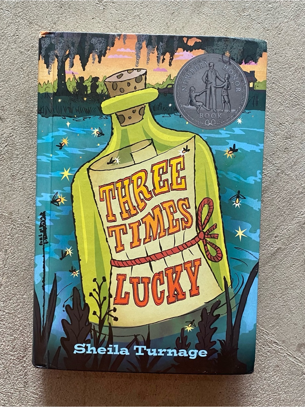 Three Times Lucky by Sheila Turnage Hardcover Book